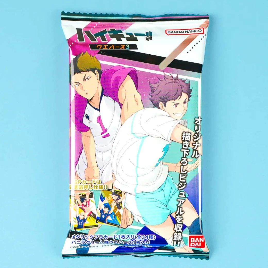 Haikyu!! Vol. 3 Wafer & Card