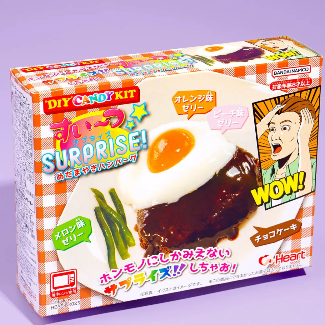 Heart Sweet Surprise Hamburger Steak Candy Kit