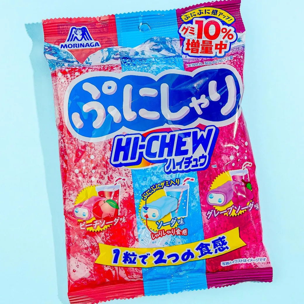 Hi-Chew Punishari Chewy Candy Pack - Assorted Soda
