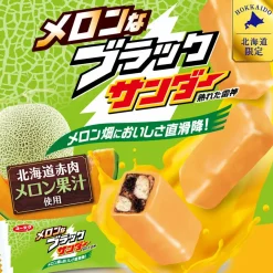 Hokkaido Black Thunder Chocolate Bar - Melon