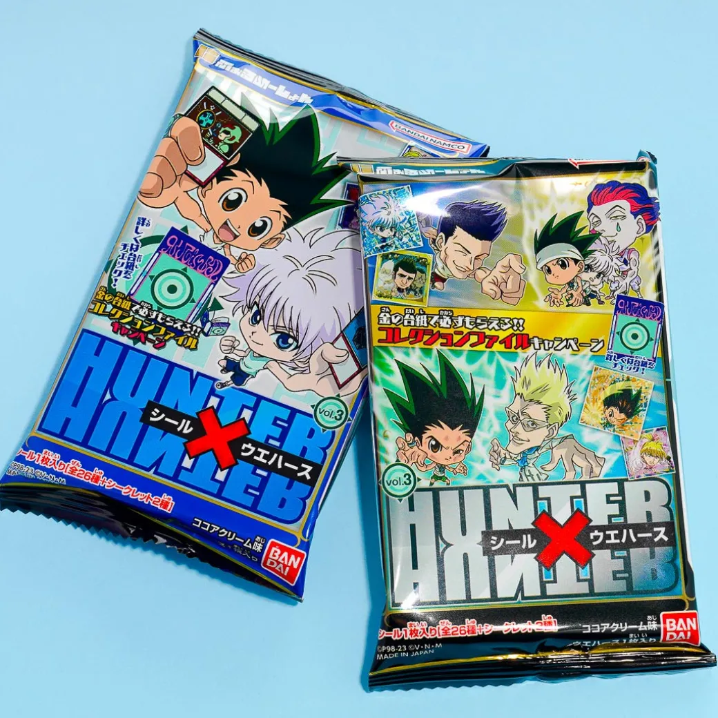 Hunter x Hunter Chibi Cream Wafer With Sticker