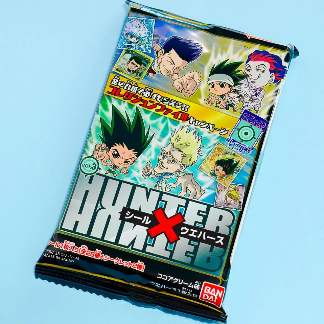 Hunter x Hunter Chibi Cream Wafer With Sticker