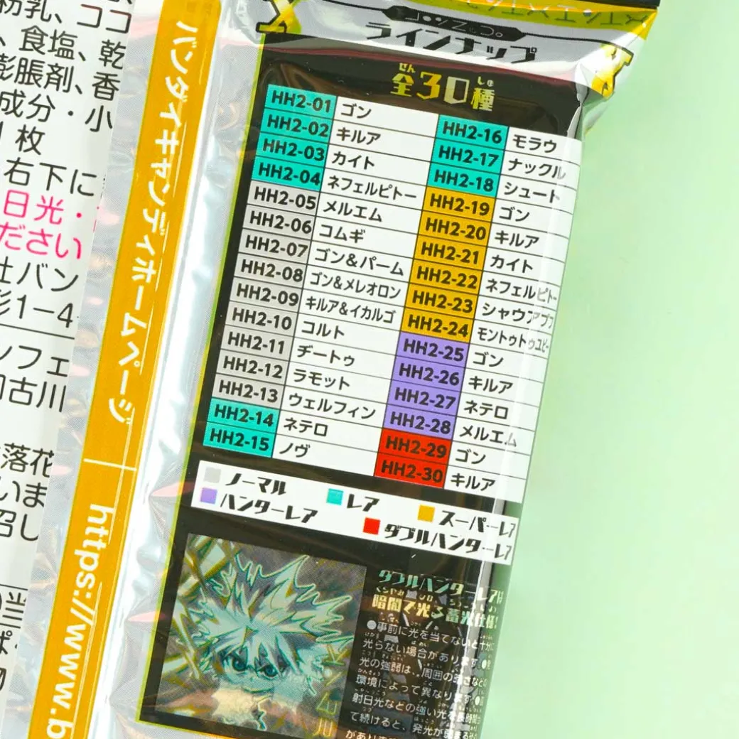 Hunter x Hunter Niformation Sticker With Wafer Vol. 2