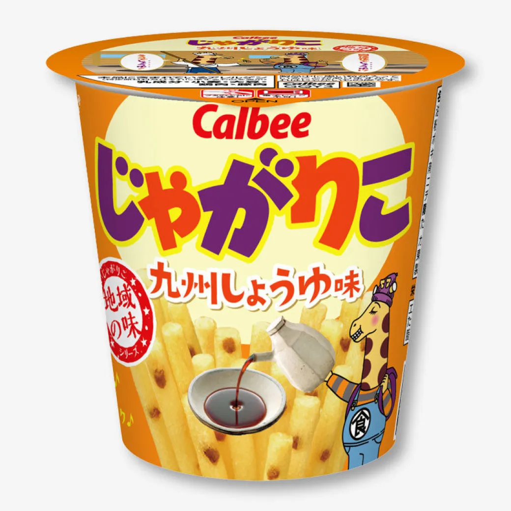 Jagariko Potato Snacks - Kyushu Soy Sauce