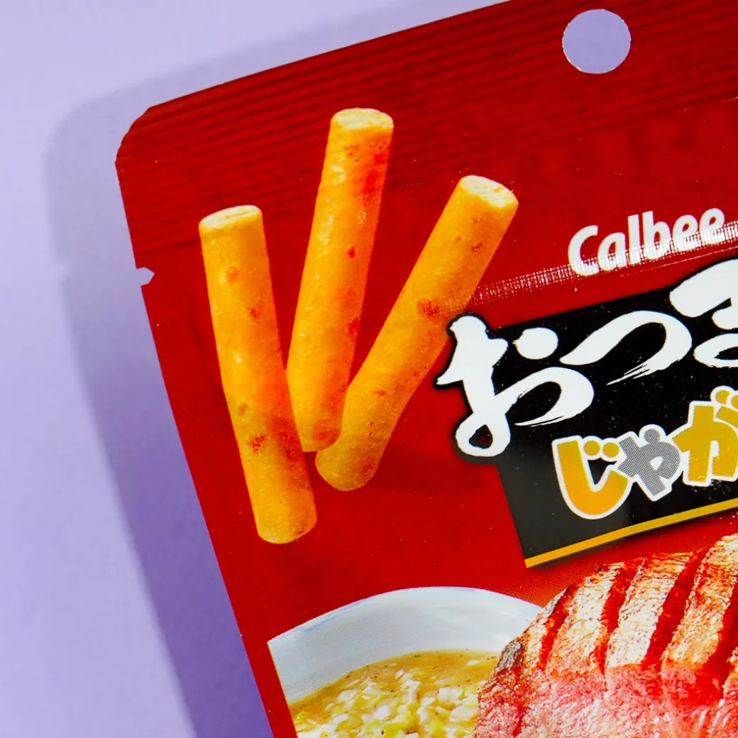 Jagariko Potato Snacks Pack - Salty Beef Tongue Sauce