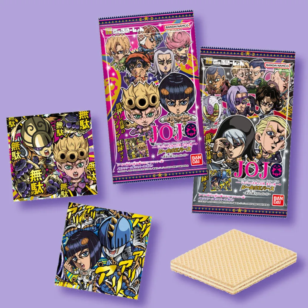 JoJo's Bizarre Adventure Golden Wind Wafer With Sticker