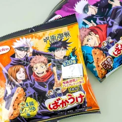 Jujutsu Kaisen Bakauke Rice Crackers - Green Laver & Soy Sauce