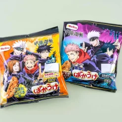 Jujutsu Kaisen Bakauke Rice Crackers - Green Laver & Soy Sauce