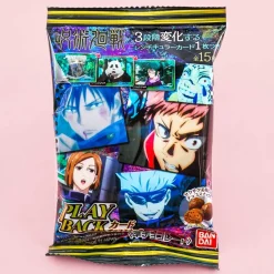 Jujutsu Kaisen Play Back Card With Chocolate