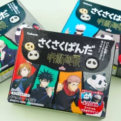 Jujutsu Kaisen Saku Saku Panda Chocolate Biscuits - White & Dark Chocolate
