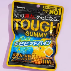 Kabaya Tough Gummy Candy - Vivid Pineapple