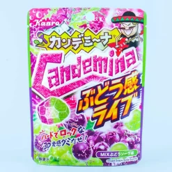 Kanro Candemina Sour Candy - Grape Soda & Muscat Soda