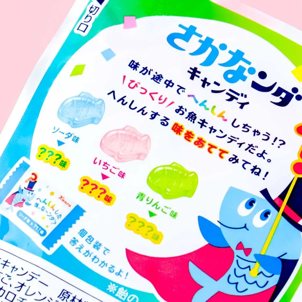 Kanro Fish Da? Candy - Assorted Soda & Fruits