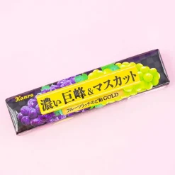 Kanro Fruit Rich GOLD Throat Candy - Dark Kyoho & Muscat