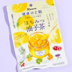 Kanro Healthy Throat Lozenge - Honey Yuzu Tea