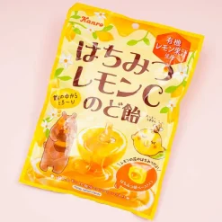 Kanro Honey Lemon C Throat Lozenges