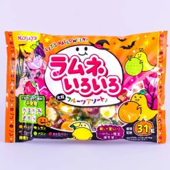 Kasugai Halloween Ramune Candy Multi-Pack - 31 pcs