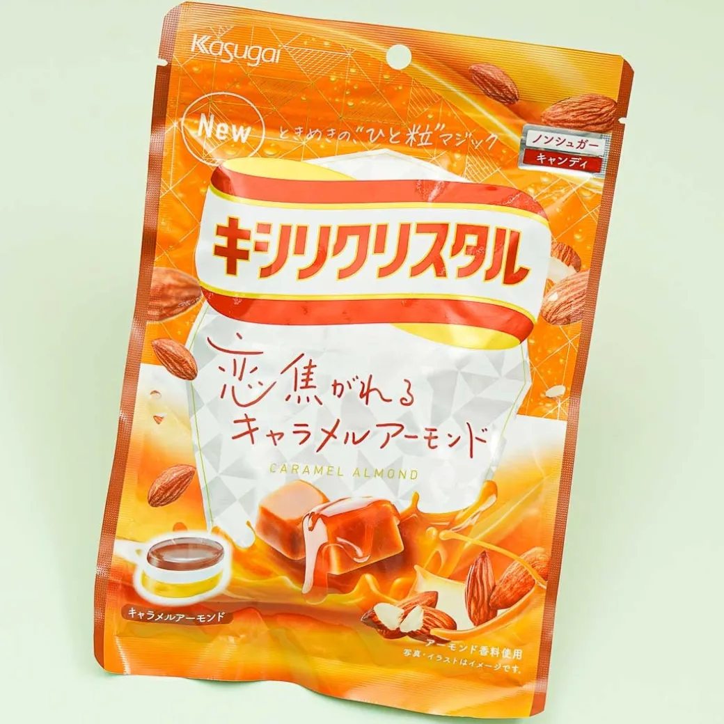 Kasugai Kishiri Crystal Candy - Caramel Almond