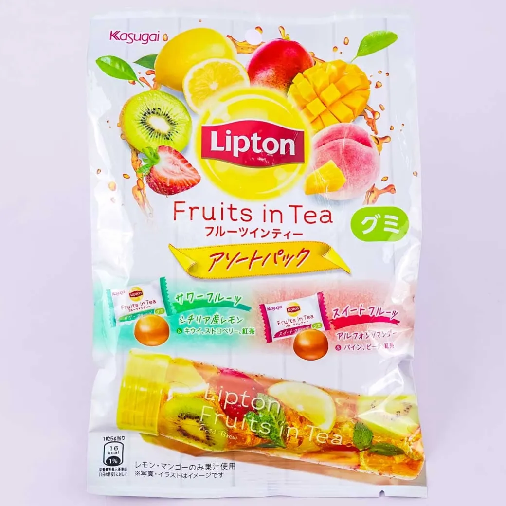 Kasugai x Lipton Fruit Gummy - Fruits In Tea