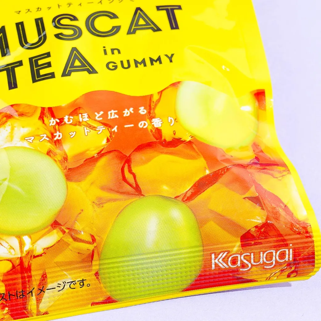 Kasugai x Lipton Muscat Tea in Gummy