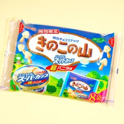 Kinoko no Yama x Essel Super Cup Chocolate Biscuits - Super Vanilla