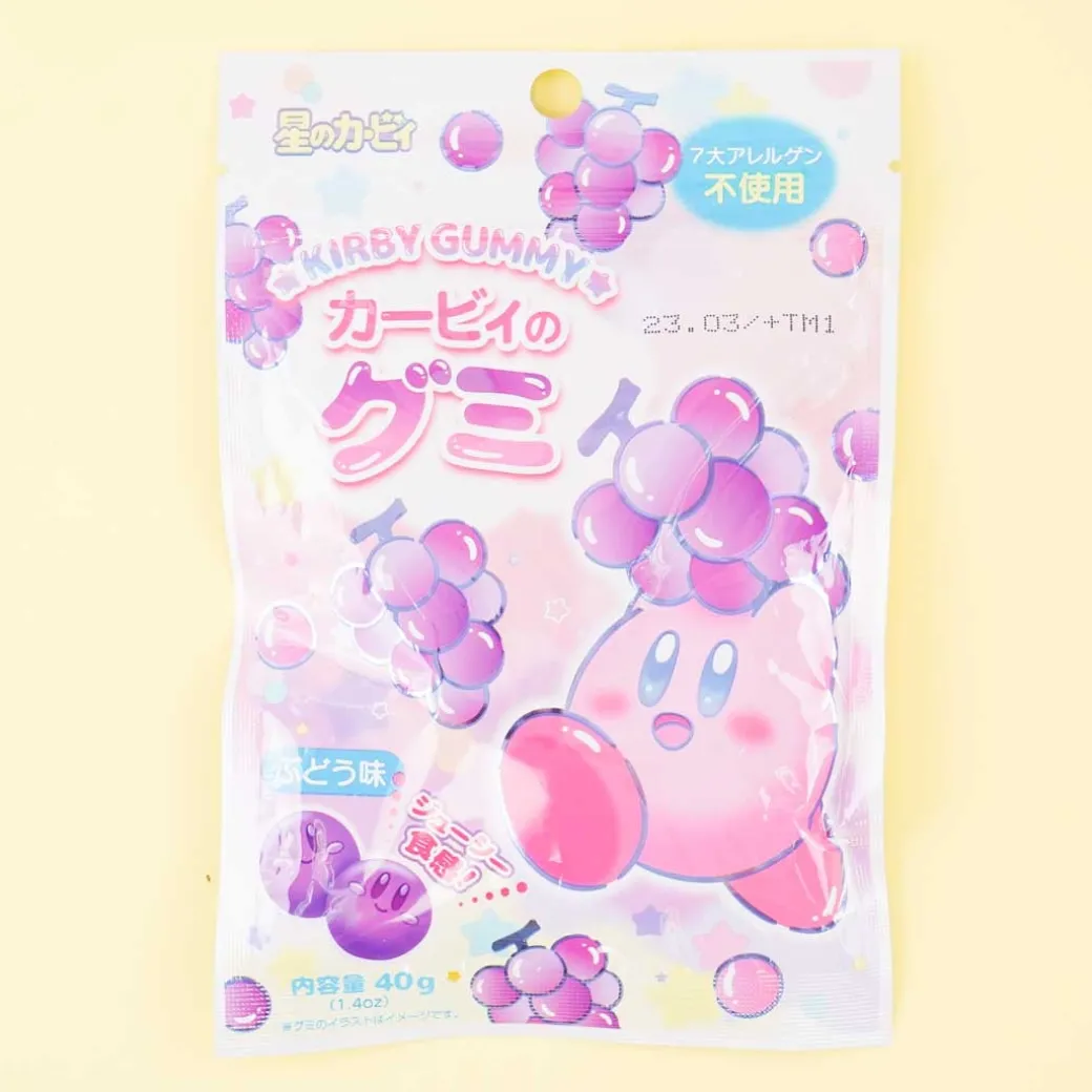 Kirby Grape Face Gummy Candy