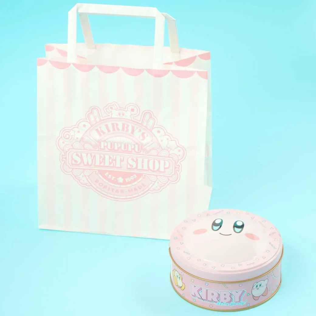 Kirby's Dream Land Chocolate Can With Gift Bag