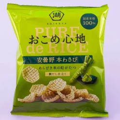 Koikeya Pure De Rice Snacks - Wasabi