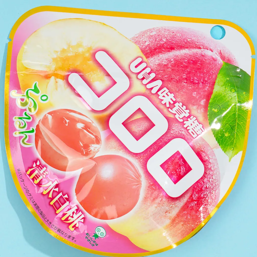 Kororo Fruit Juice Gummy - White Peach
