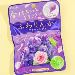 Kracie Fuwarinka Beauty Candy - Grape & Rose