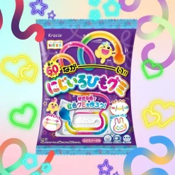 Kracie Long Rainbow String Gummy DIY Candy