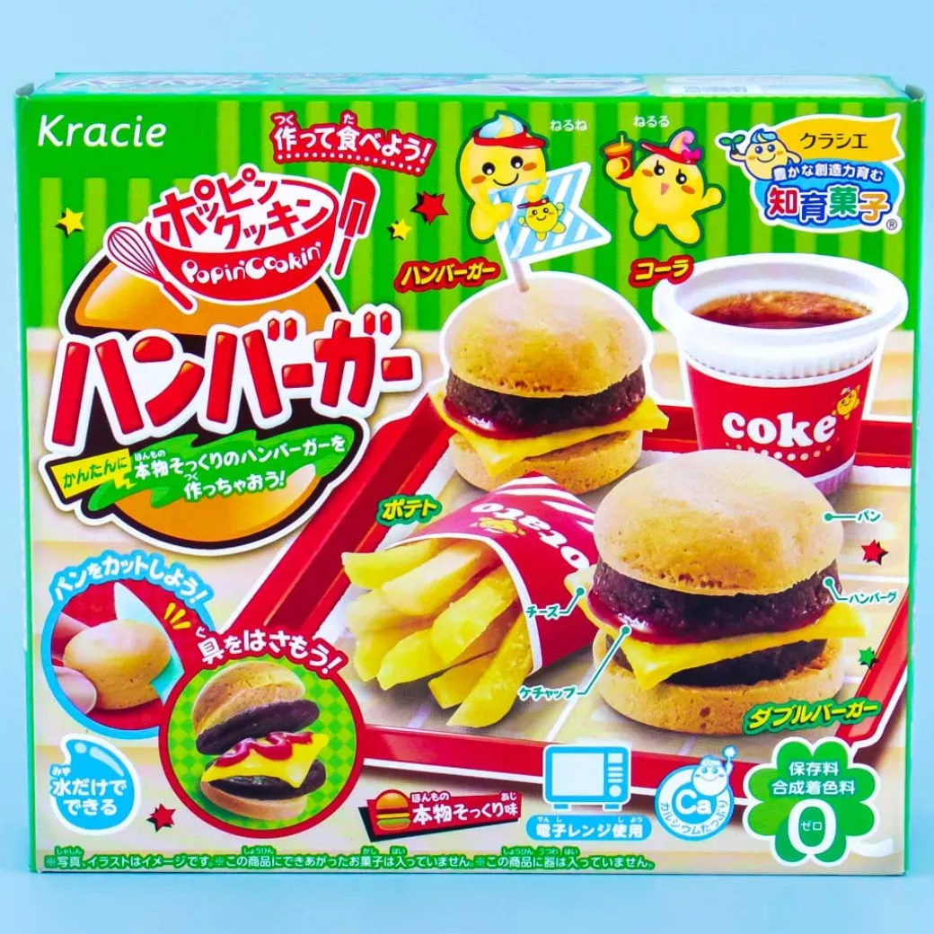 Kracie Popin' Cookin' Hamburger Set DIY Candy Kit