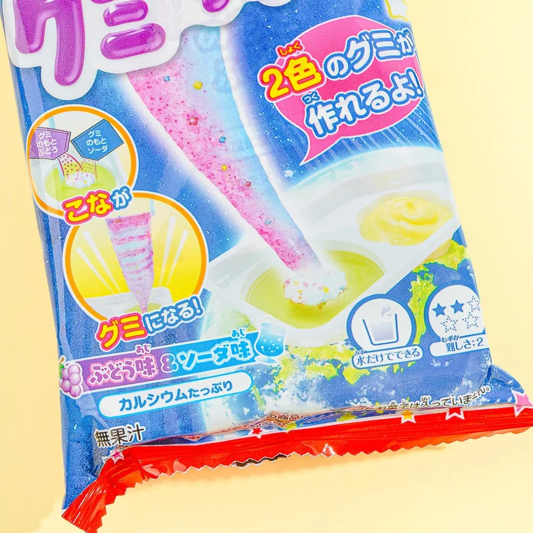 Kracie Tangled Grape & Soda Gummy DIY Candy