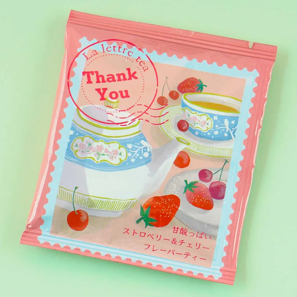 La Lettre Tea Sachet - Strawberry & Cherry