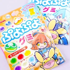 Lion Puyo Puyo Gummy Candy - 6 Drinks