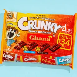 Lotte Crunky & Ghana Chocolate Family Pack
