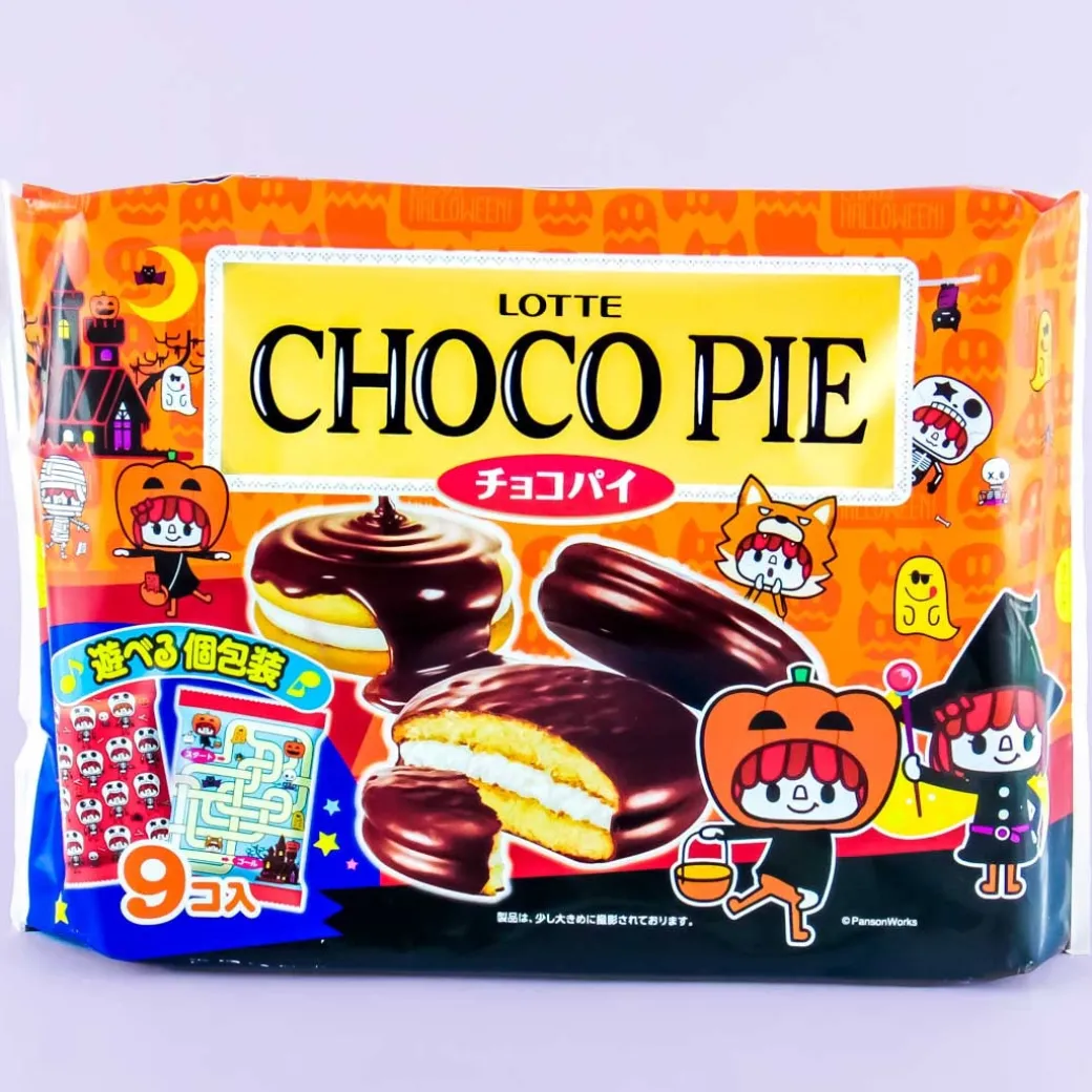 Lotte Enjoy Halloween Choco Pie Pack - 9 pcs