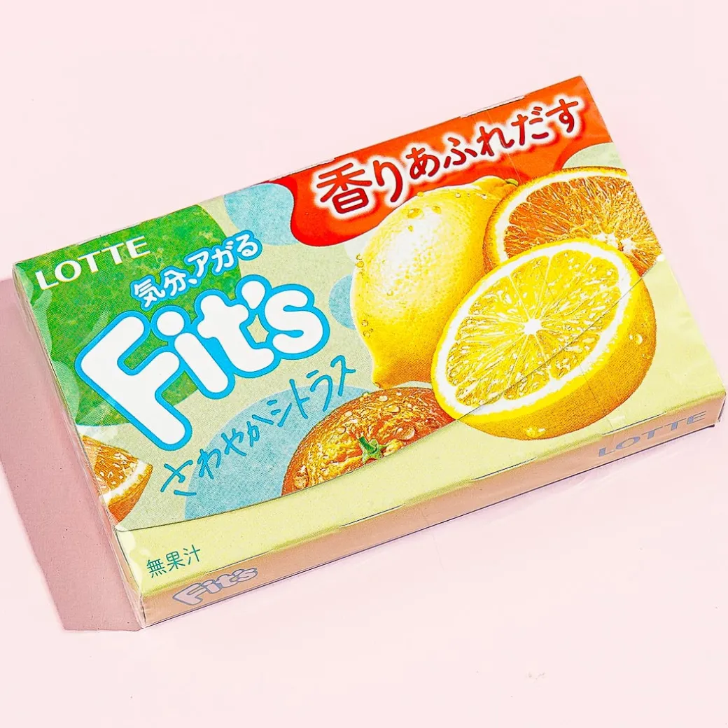 Lotte Fit's Gum - Refreshing Citrus