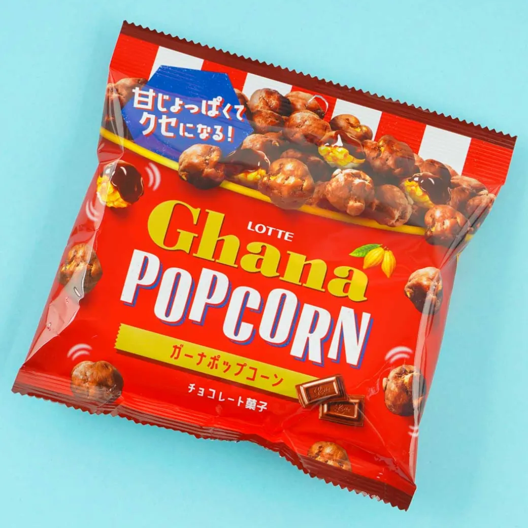 Lotte Ghana Chocolate Popcorn