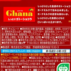 Lotte Ghana Moist Gateau Chocolate