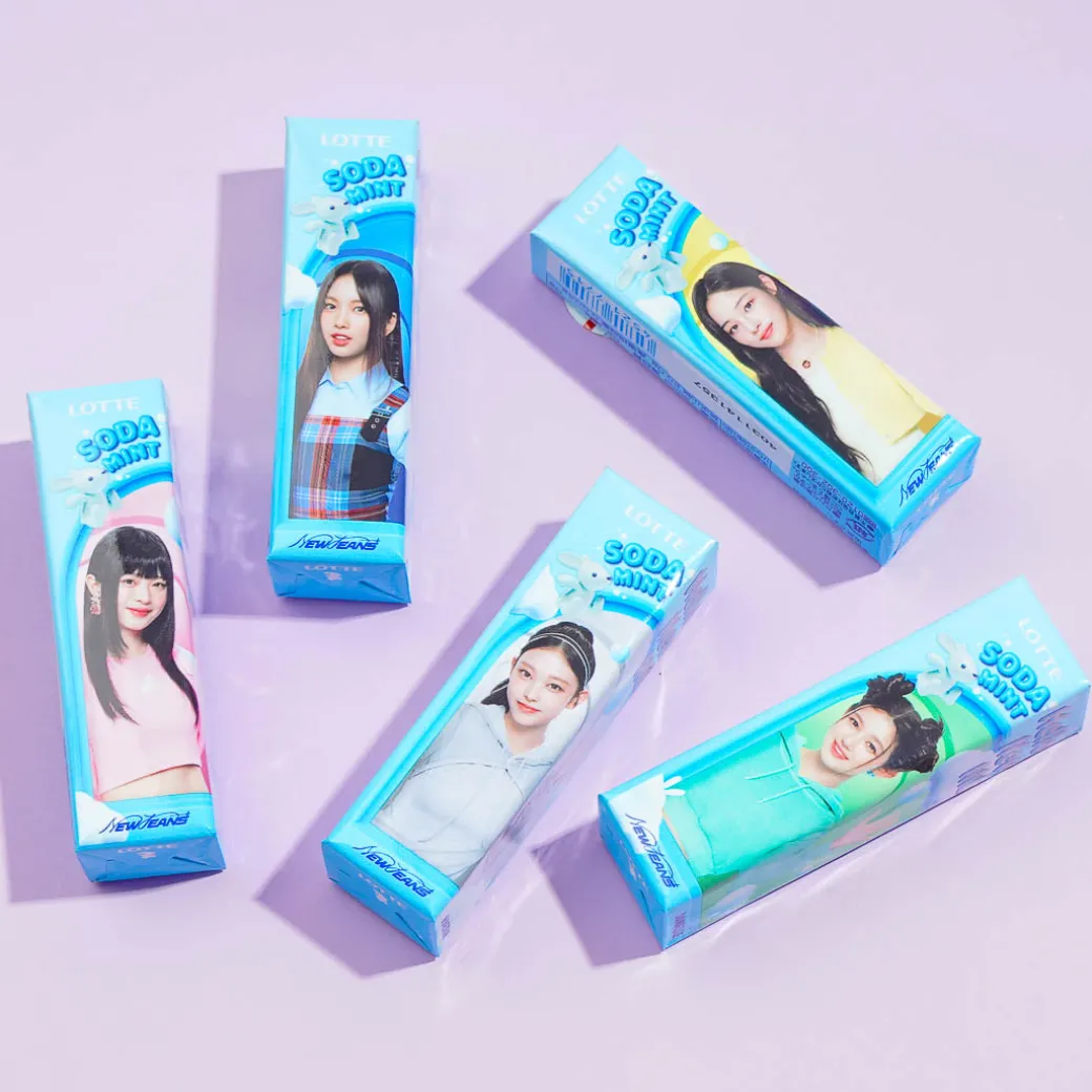 Lotte Itagam x NewJeans Gum - Soda Mint