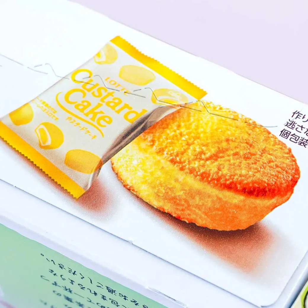 Lotte Kotrip Custard Cake - Matcha Cheesecake