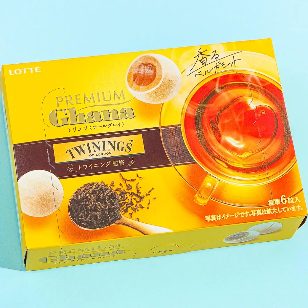 Lotte Premium Ghana Chocolate Truffles - Earl Gray