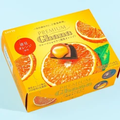 Lotte Premium Ghana Fruit Chocolate - Kiyomi Orange
