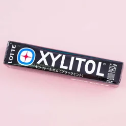 Lotte Xylitol Gum - Black Mint
