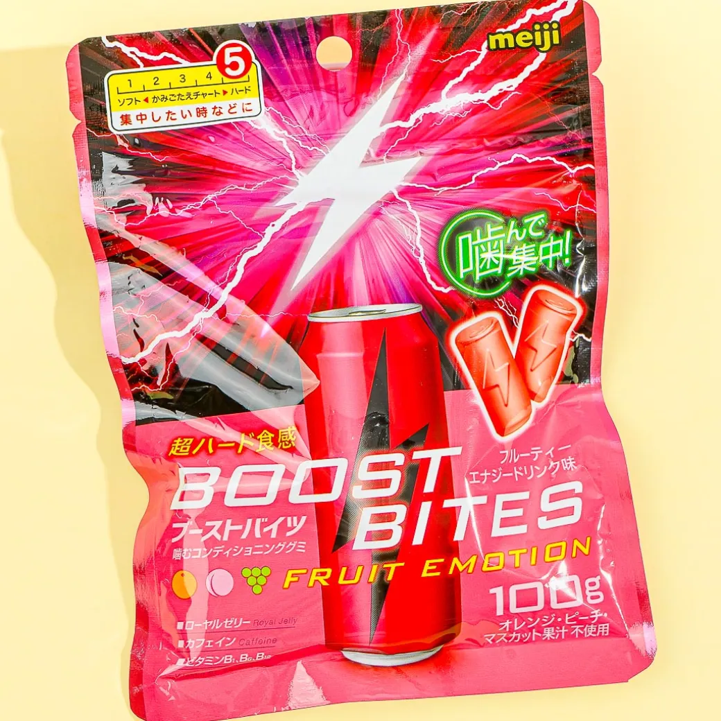 Meiji Boost Bites Gummy Candy - Fruit Emotion