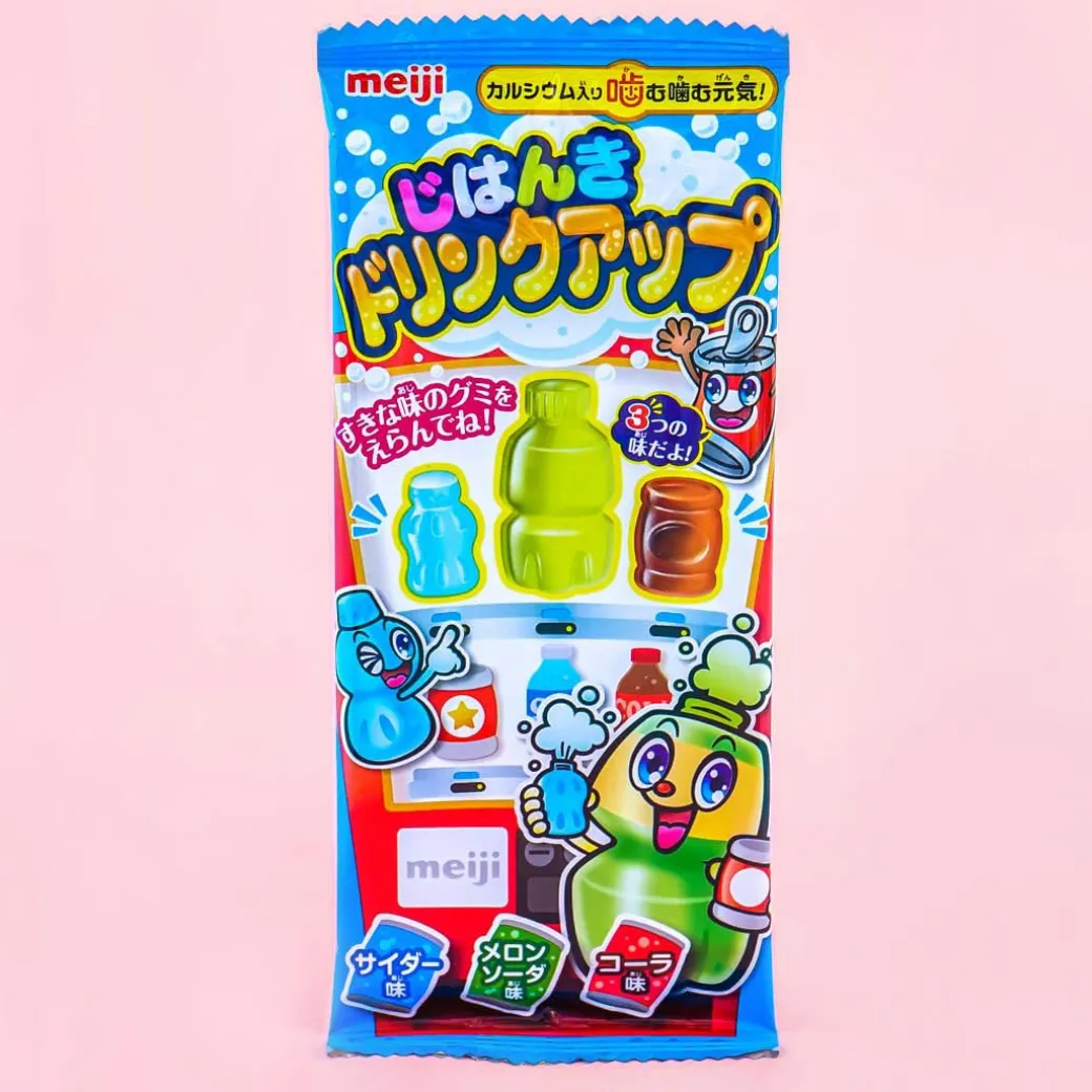 Meiji Jihanki Vending Machine Soda Gummies