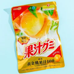 Meiji Kajyu Fruit Gummies - Golden Peach
