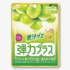 Meiji Kajyu Fruit Gummies Elastic Plus - Muscat