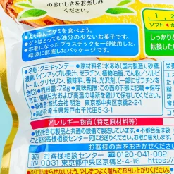 Meiji Kajyu Fruit Gummies Elastic Plus - Golden Pineapple
